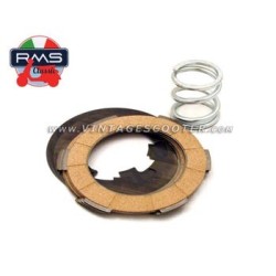 Kit embrayage renforcé 4 + 4 disques + Ressort  Vespa 50-125 Primavera / ET3